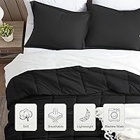 Vista 113 de satisomnia Queen Comforter Set Grey, Soft Seersucker Comforters Queen Size Bed, 3 Pieces Lightweight Down Alternative Bedding Comforter Full Sets