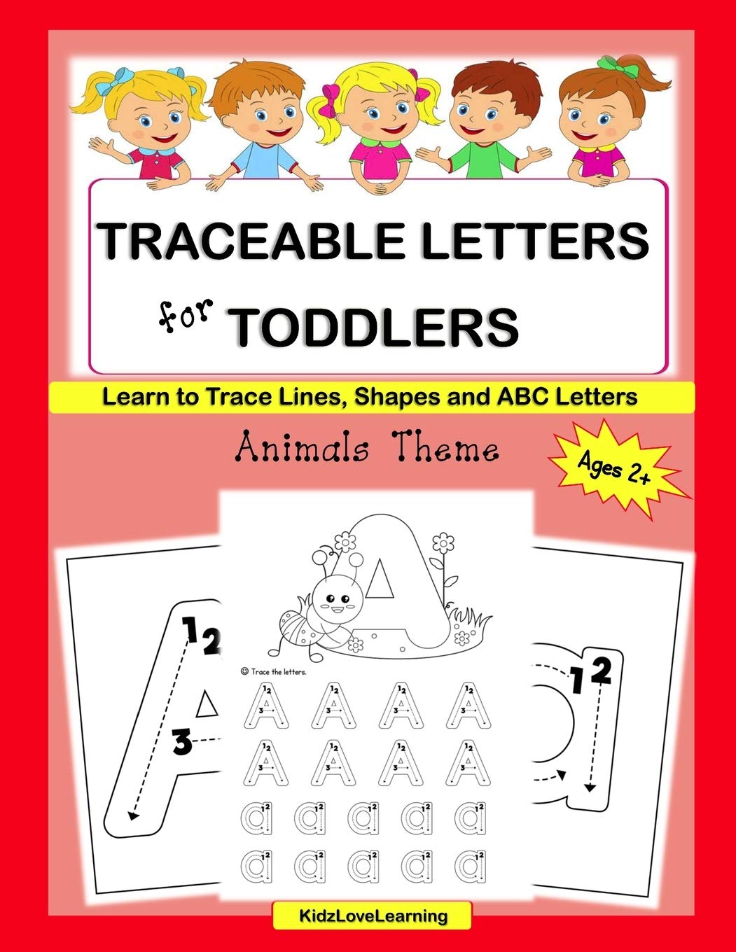 Buy Traceable Letters for Toddlers A Fun Way for Your Child to Learn