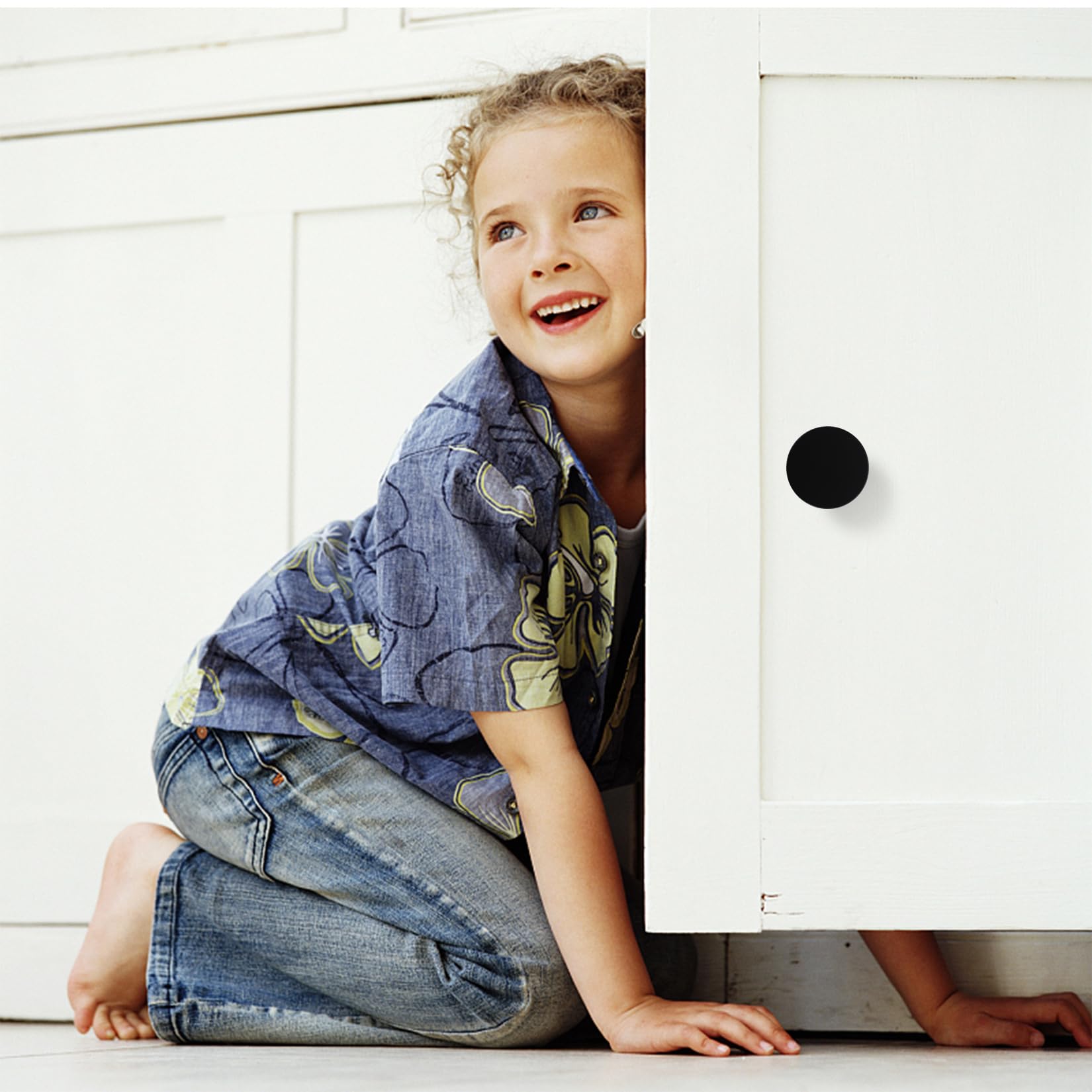 Lot De 8 Poignées De Meubles Rondes, Boutons De Tiroir, Poignées D
