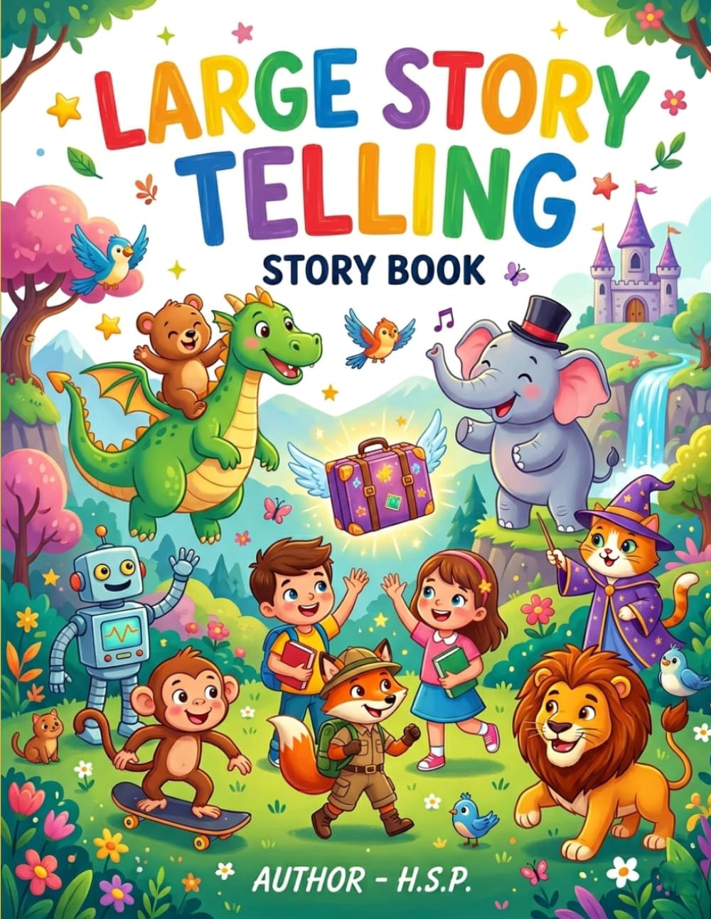 LARGE STORY TELLING: STORY BOOK (Bedtime Tales of Wonder)