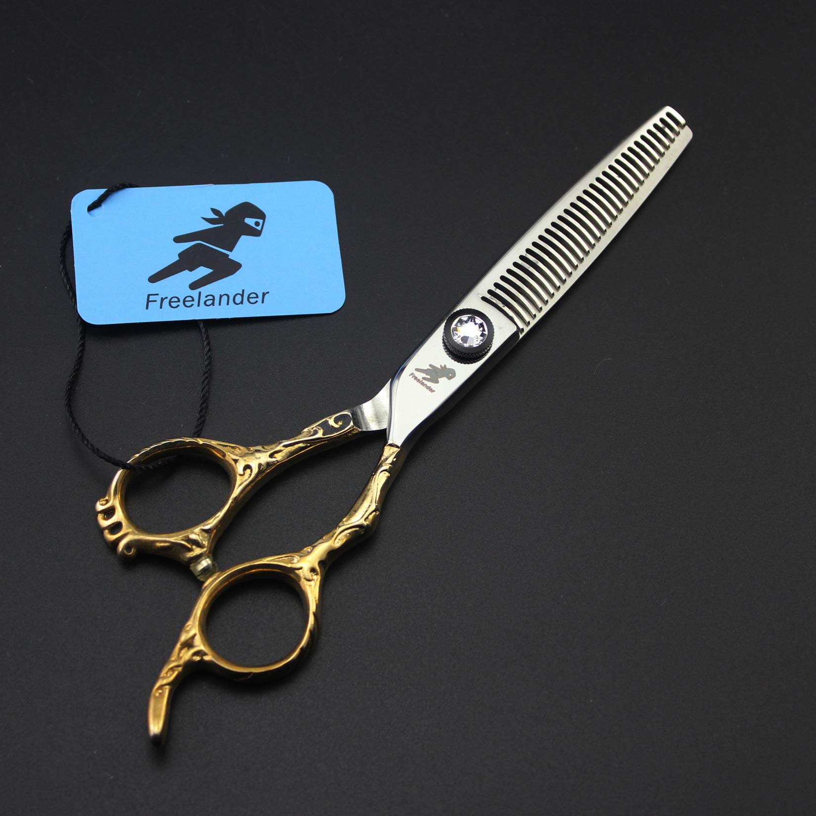 Mens Womens Friseur-Schere-Set, Edelstahl-Friseur-Schere, Licht und scharf, für Friseur, Verdünnung, Hausgebrauch, Salon (6,0 Zoll 17 cm)