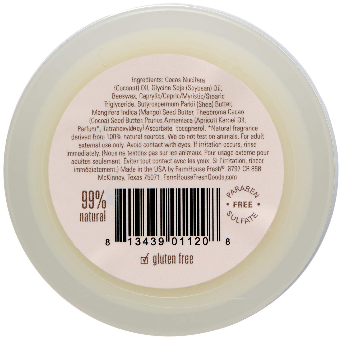 FarmHouse Fresh Marshmallow Melt All-Purpose Shea Butter Balm, 1.25 Fl Oz