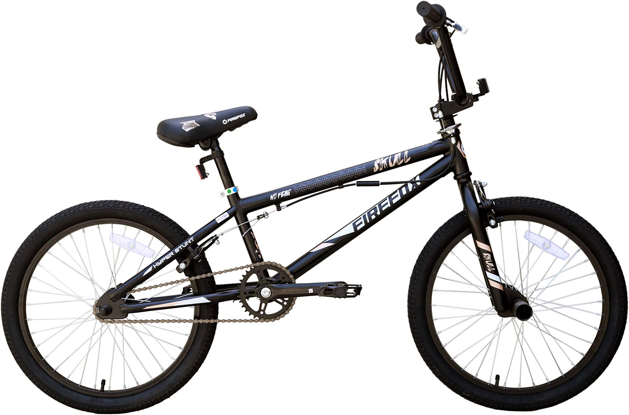 Firefox Bikes Skull 20T Single Speed BMX Cycle (Matte Black)
