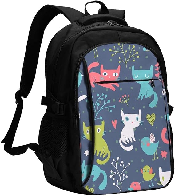 Amazon Co Jp バックパック ネコ 面白い 可愛い 猫柄 アウトドアショルダーバッグ ビジネスバックパック リュック リュックサック Usb充電ポートとヘッドフォンジャック付き コンピューターバックパック 多機能 大容量 旅行登山 通勤 盗難防止 ユニセックス シューズ Amazon Co Jp バックパック ネコ 面白い 可愛い 猫柄 アウトドアショルダーバッグ ビジネスバックパック リュック リュックサック Usb充電ポートとヘッドフォンジャック付き コンピューターバックパック 多機能 大容量 旅行登山 通勤 盗難防止 ユニセックス シューズ
