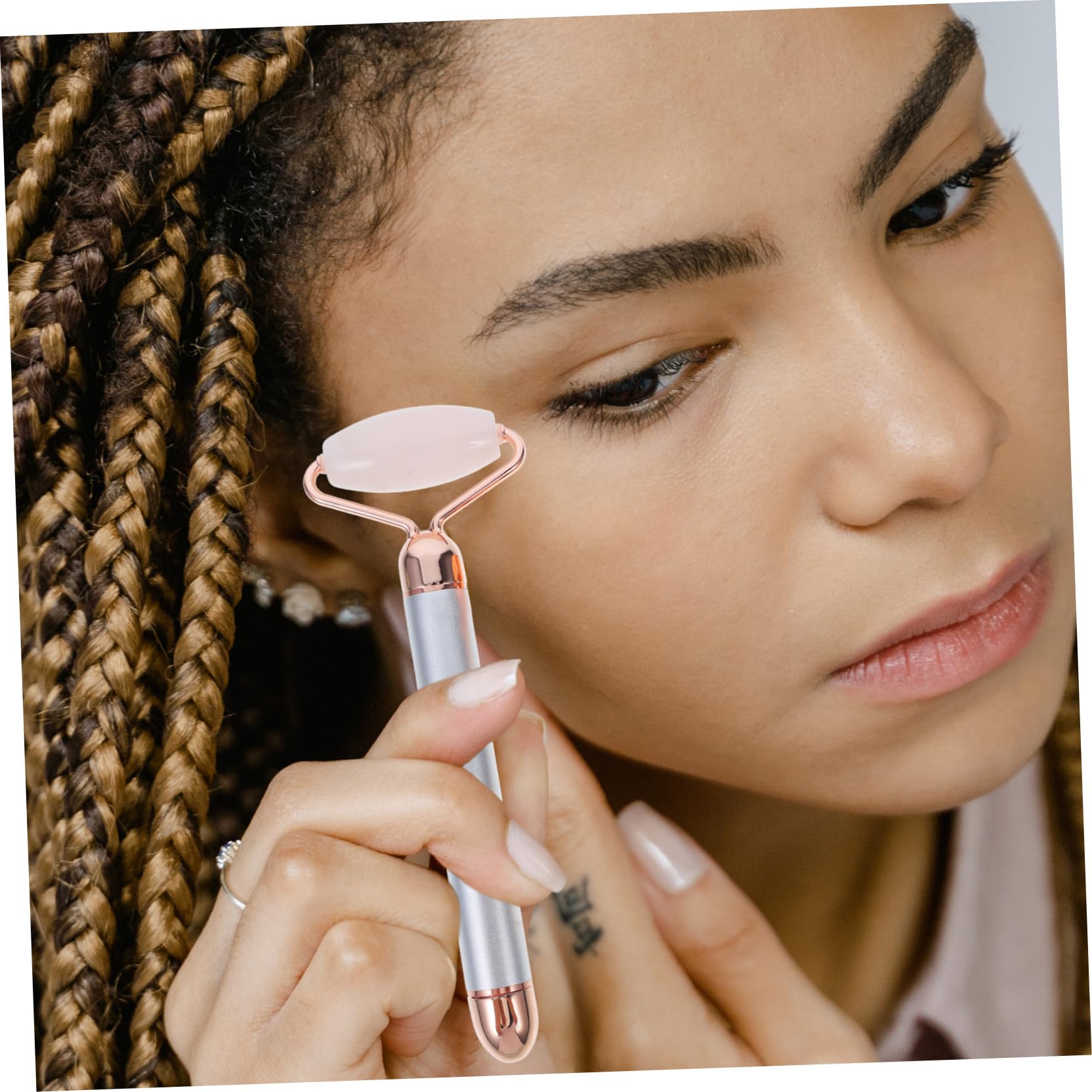 Rouleau Facial de Jade Électrique 6000 Tours/min Visage