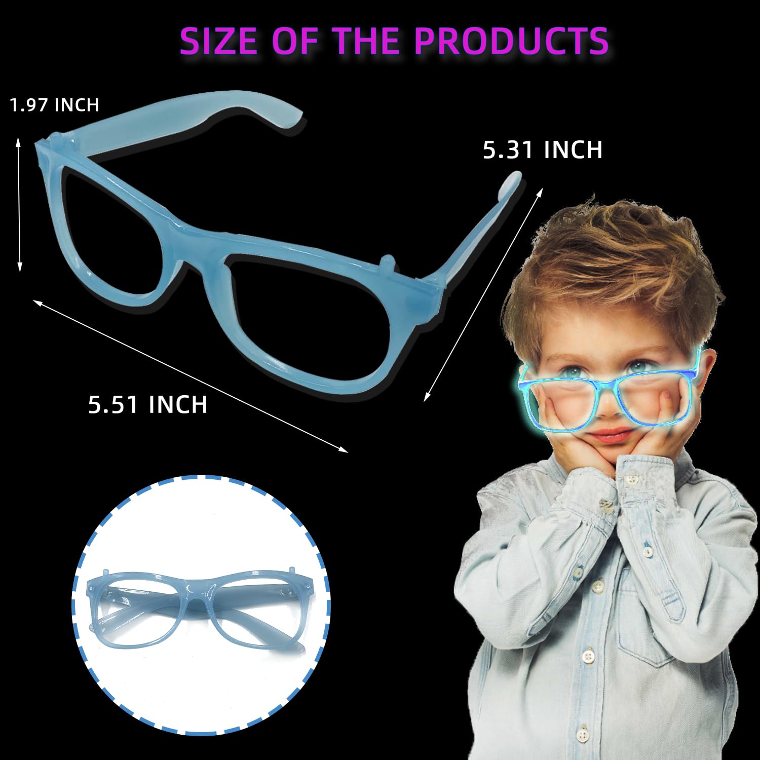 Neon-Brille
