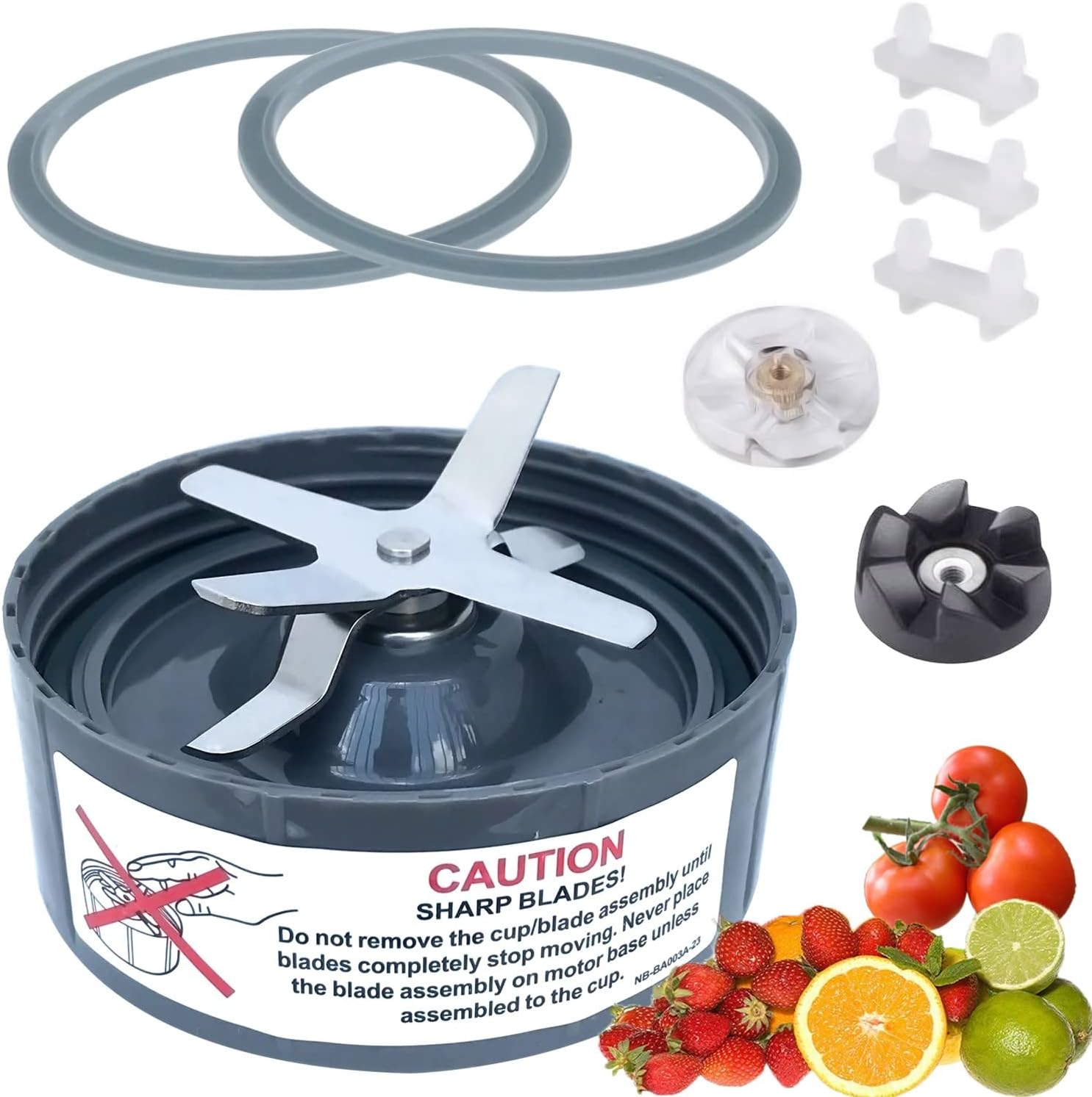 Magic Bullet Blender Nutribullet Cup Blade Replacement Set Magic