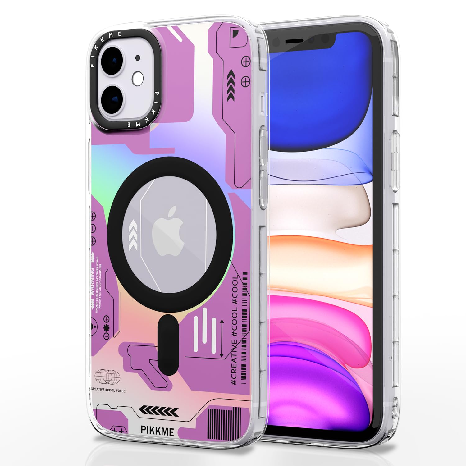 Pikkme Back Cover | Full Camera Protection | Wireless Charging Magnetic Support Mag-Safe Case | Shockproof Hard Cover | Bumper Case for iPhone 11 (B0CK7XGBQY) Amazon Price History, Amazon Price Tracker