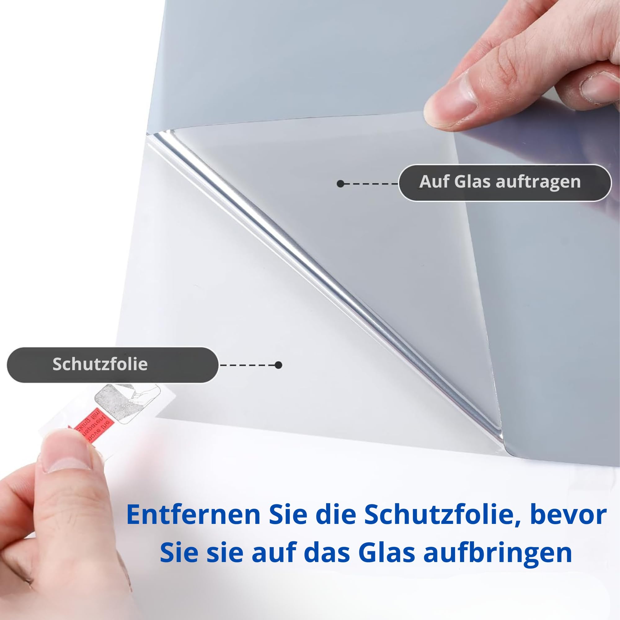 Sonnenschutzfolie für Fenster, wärmeisolierend, große Abstufungen, professionelles Nano-Carbon, verdunkelnd, Anti-UV, thermische Effizienz, Privatsphäre, Hitzekontrolle, selbstklebend (Transparent-70%