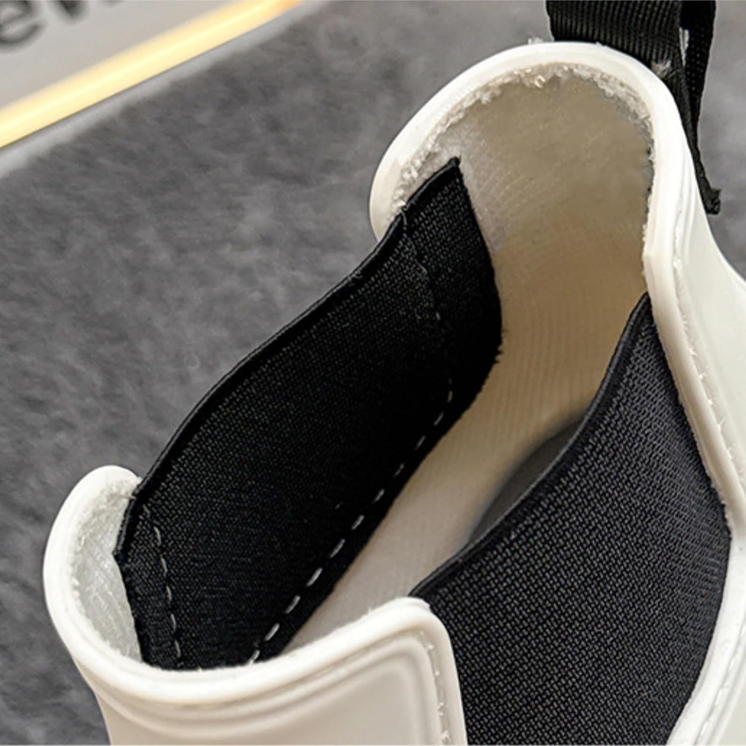 Outdoor Work Booties Women's Short Thick Soled Rain Boots Versatile Water Boots Non Slip Rubber Shoes Outdoor Gardening Work