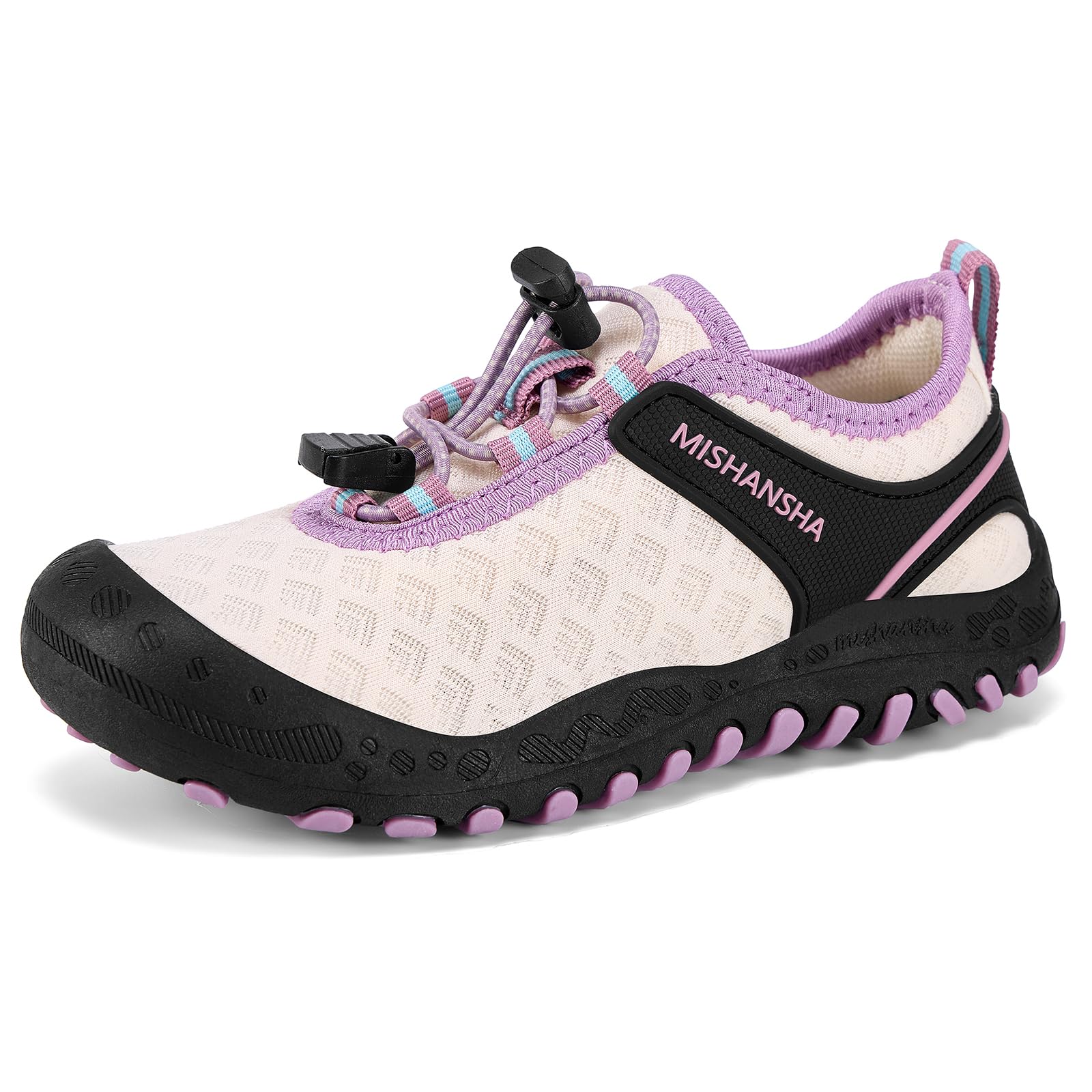 Mishansha Turnschuhe Kinder Sportschuhe rutschfest Trekkingschuhe Atmungsaktive Sneaker für Jungen und Mädchen Gr.24-38 EU
