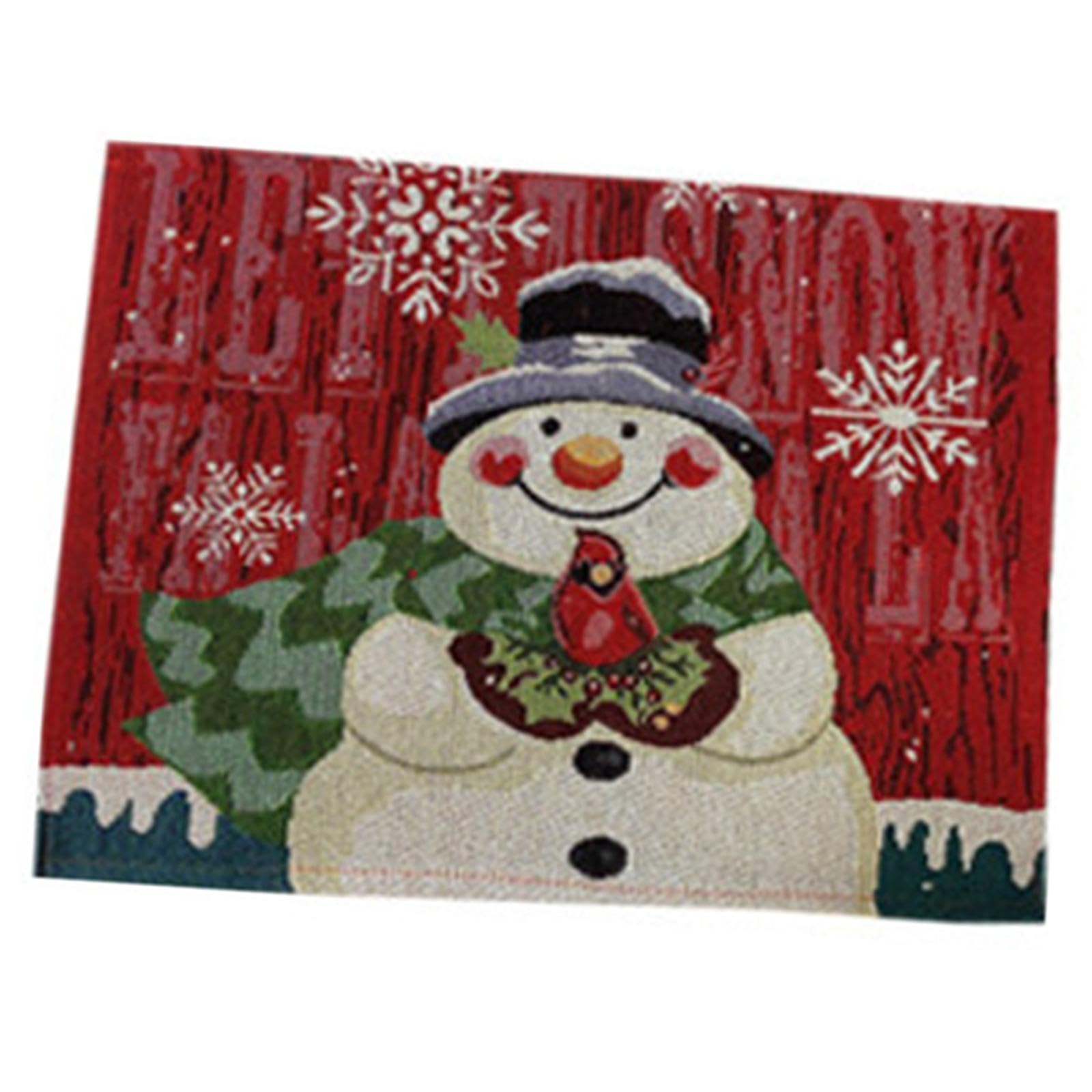 Christmas Tablecloth Desktop Decorative Table Cloth for Winter Home Festival 32Cmx42CmHome & Garden|Kitchen, Dining & Bar|Linens & Textiles|Tablecloths-image-41
