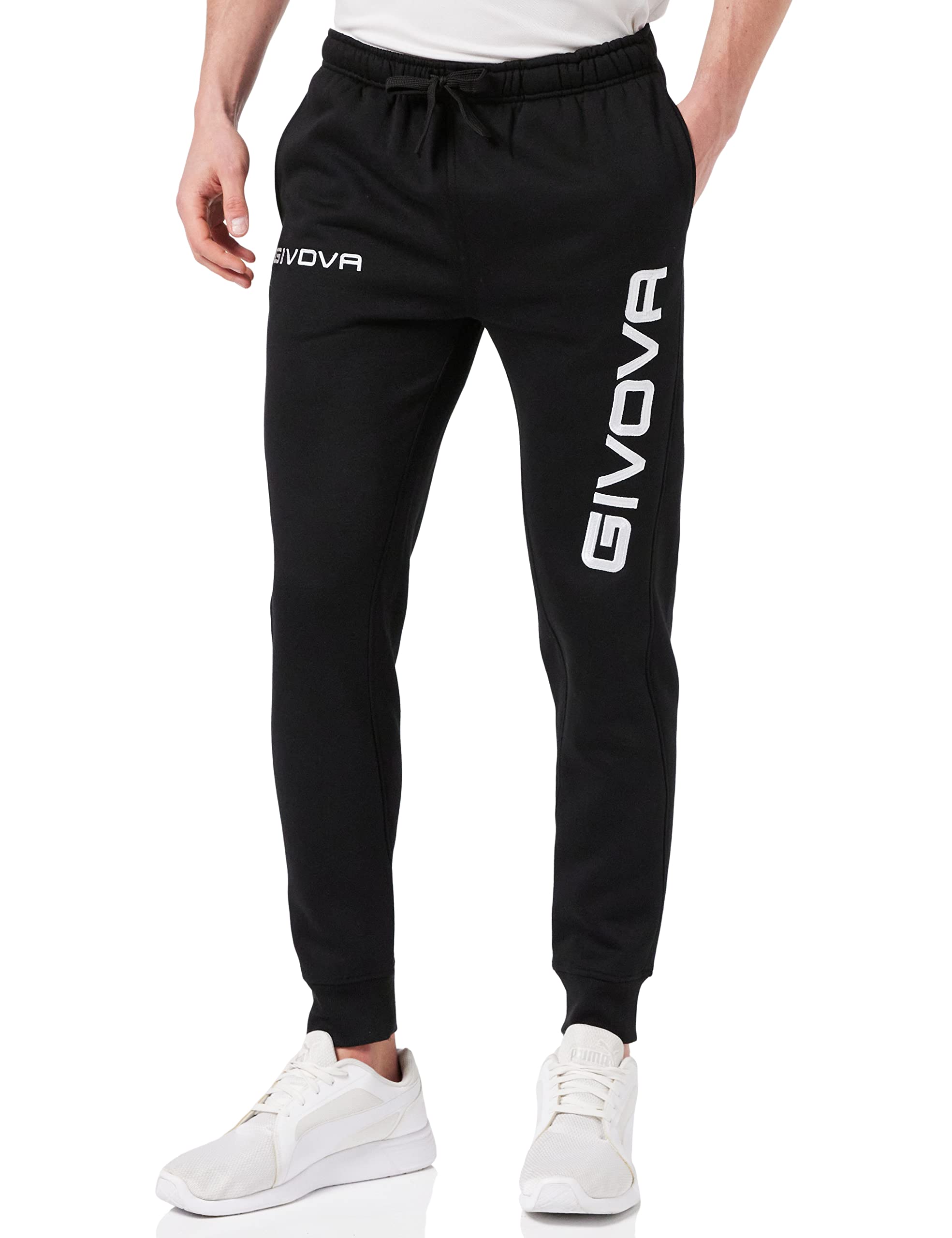 Givova, pants moon, black, XS