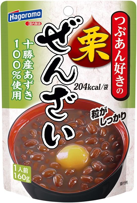 Hagoromo Tsubuan favorite of chestnut Zenzai 160gX5 pieces (4005)