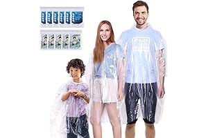 INNOCHEER Rain Ponchos Family Pack