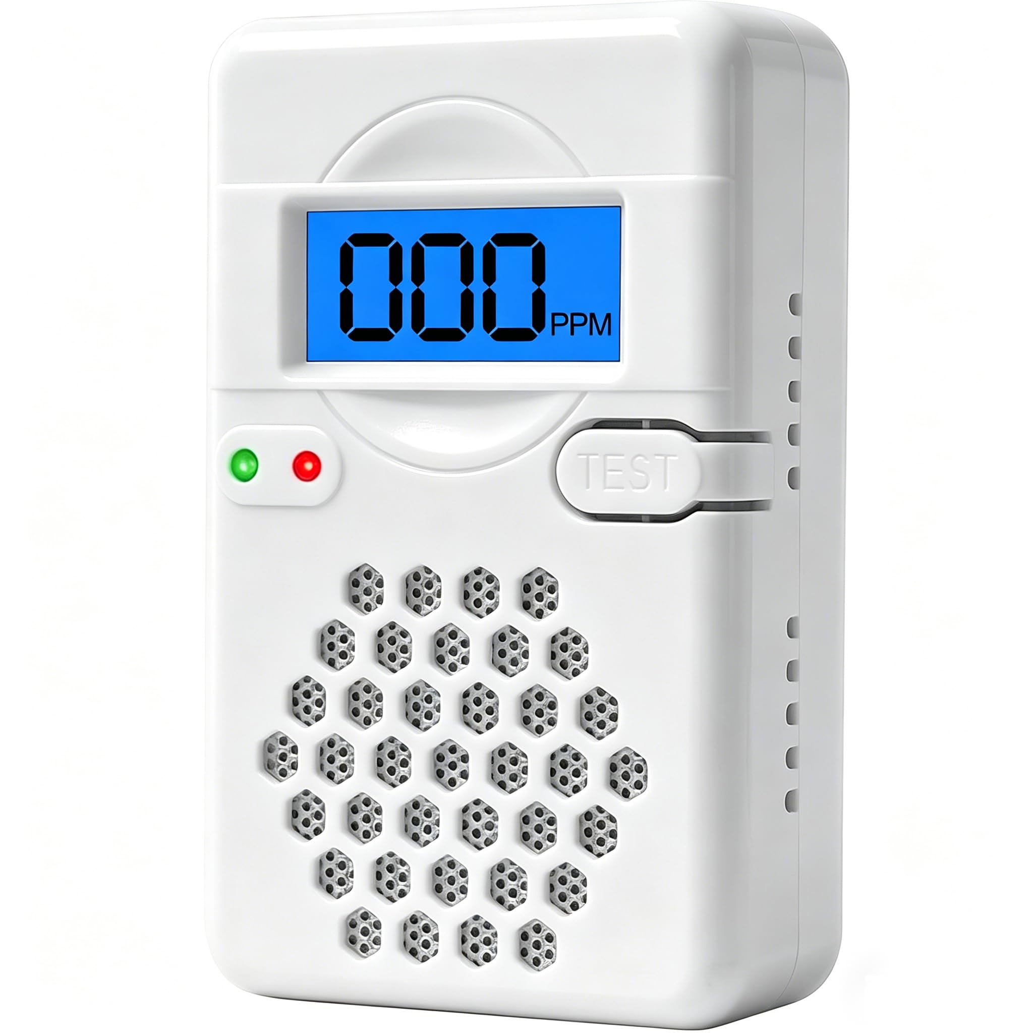 Carbon Monoxide Alarm Detectors, CO Detectors with Digital Display & Replaceable Battery, 85dB Loud Portable Carbon Monoxide Alarm for Home Garage Office RV