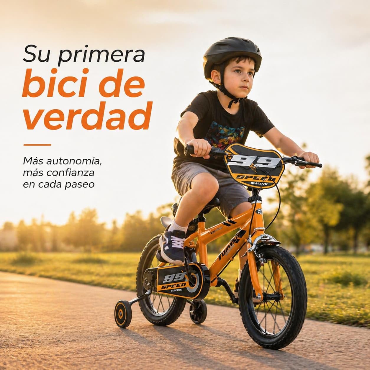 TOIMSA Bicicleta 16" Speed Racing