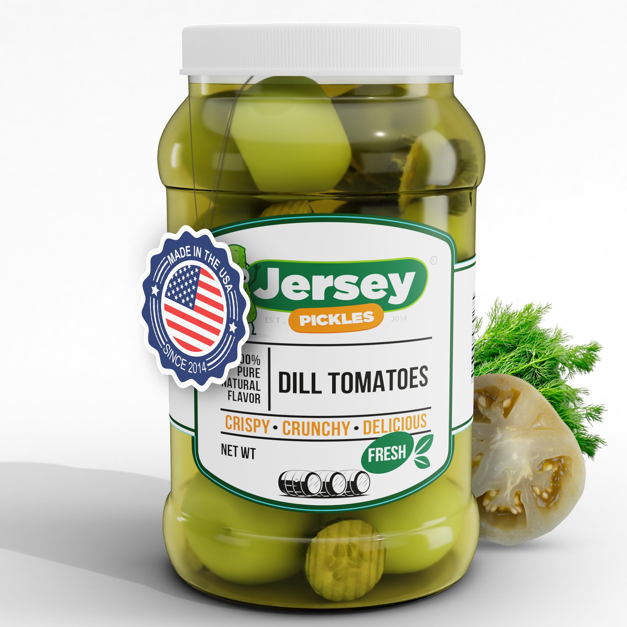 Jersey Pickles - Dill Tomatoes (Gallon)
