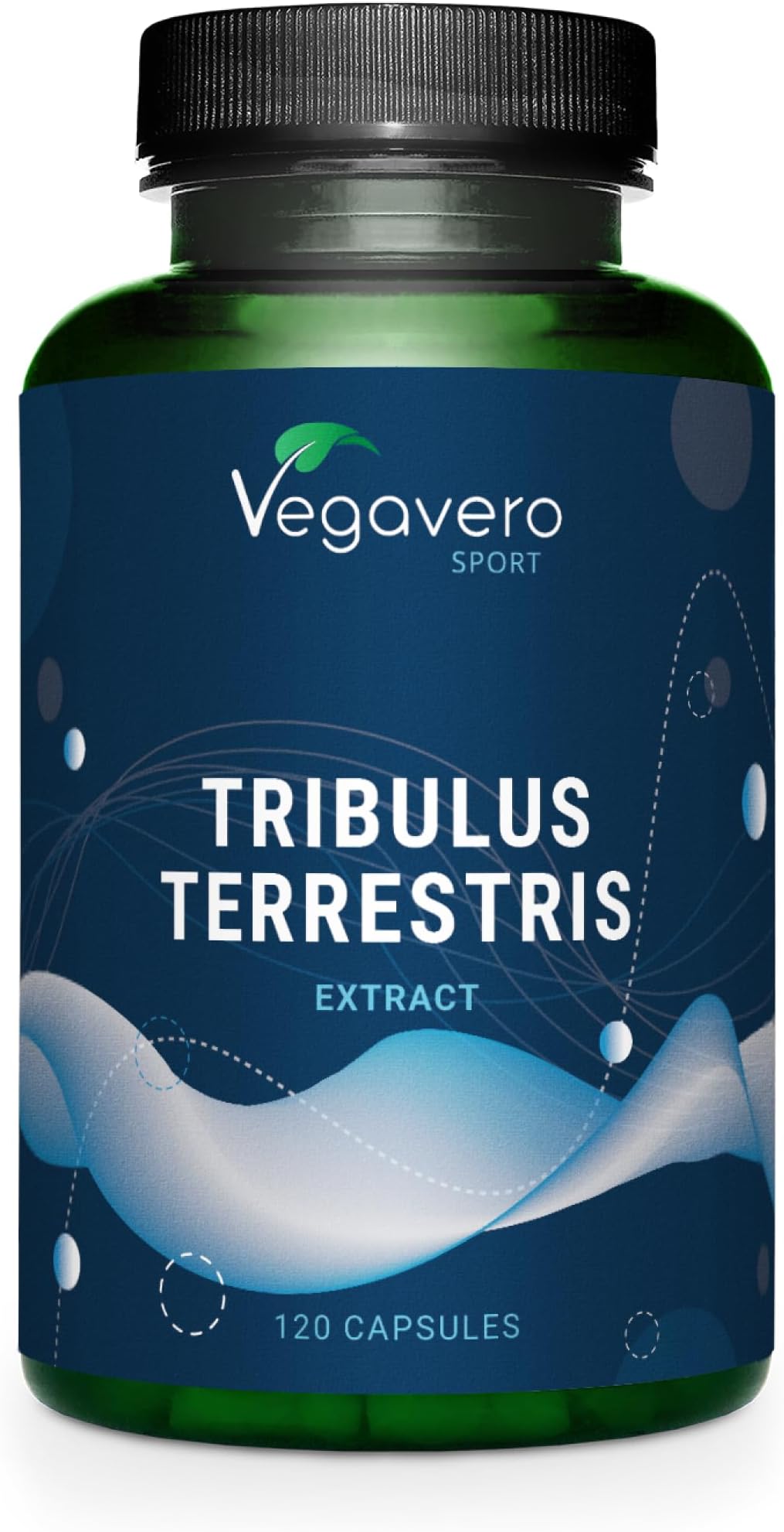 Vegavero Tribulus Terrestris 10,800 mg | High Strength Extract | 1620 mg Saponins per Serving | NO Additives, Lab-Tested | Stamina & Strength Support for Men & Women | 120 Capsules | Vegan