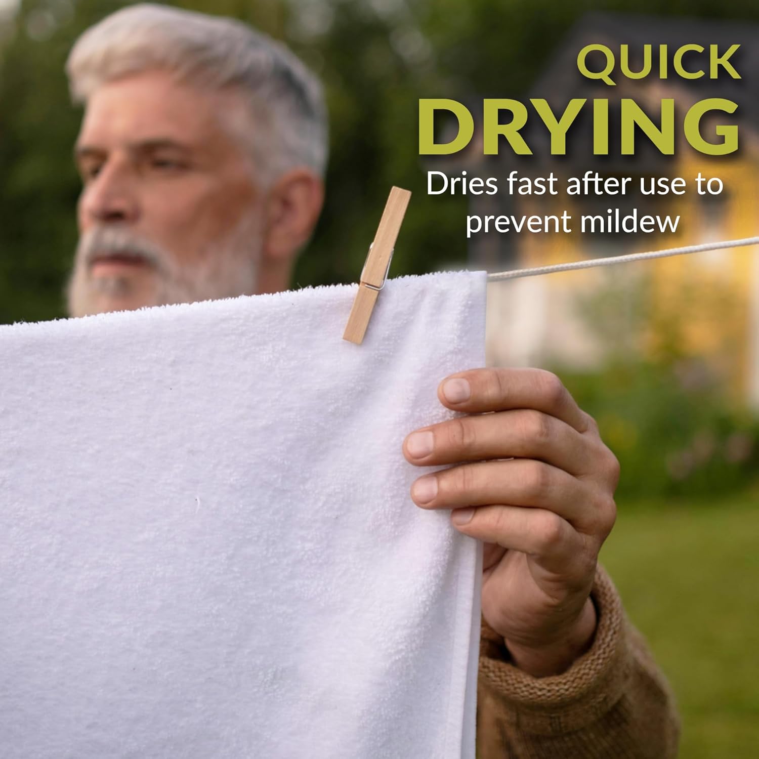 Luxury 100% Cotton Bulk Salon Towels (24x50) - 60 Bath Towels Bulk - Quick Dry - Soft - Absorbent Wholesale Pack for Hotel, Gym & Spa (Bath Towel 24x50) - Image 5