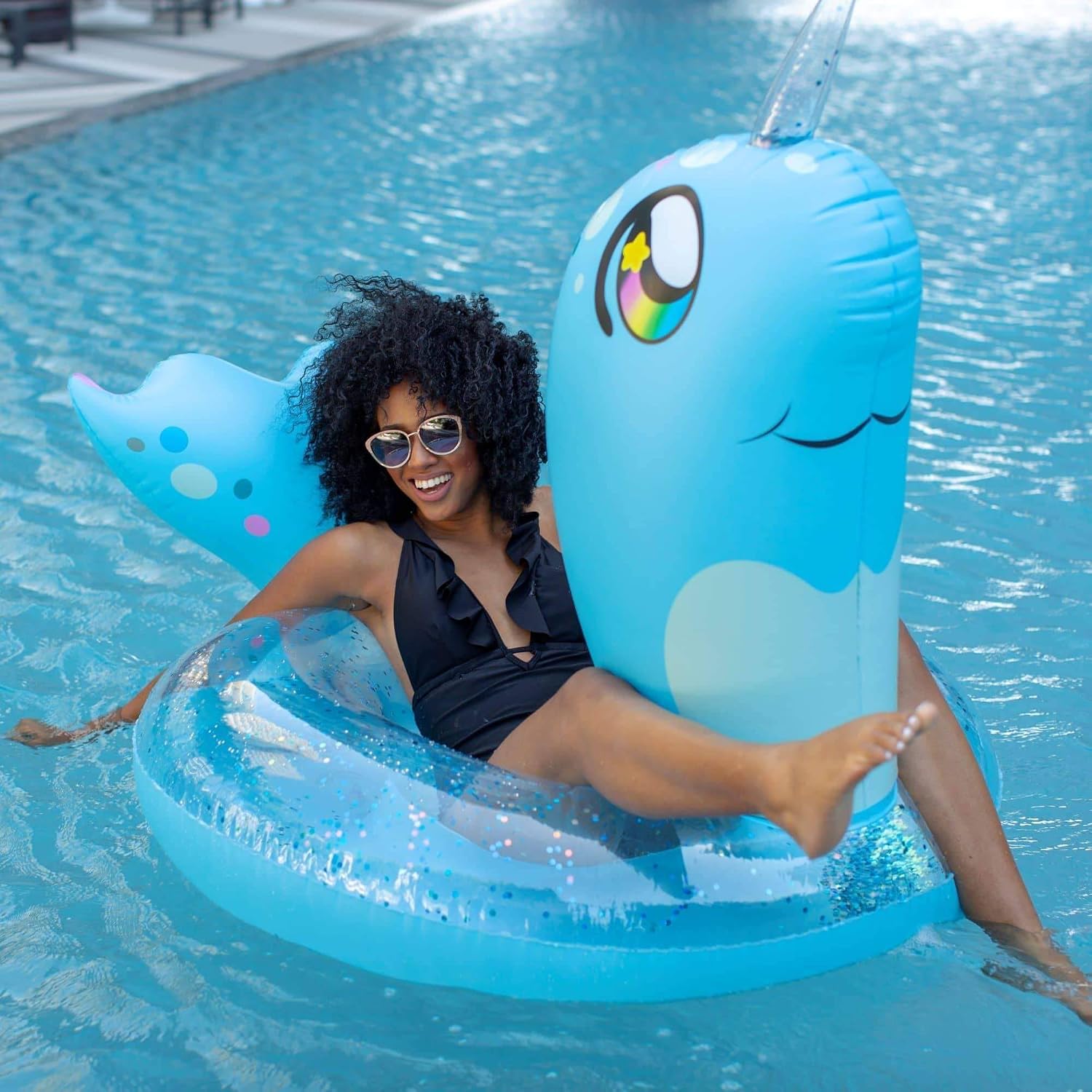 PoolCandy Jumbo 48" Animal Pool Tubes, Multiple Animal Styles