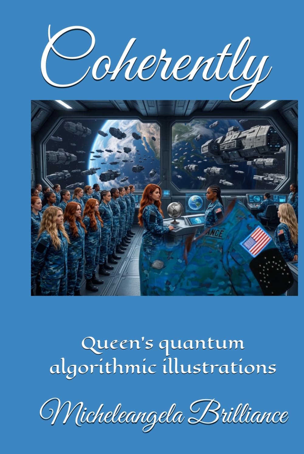 Coherently: Queen’s quantum algorithmic illustrations