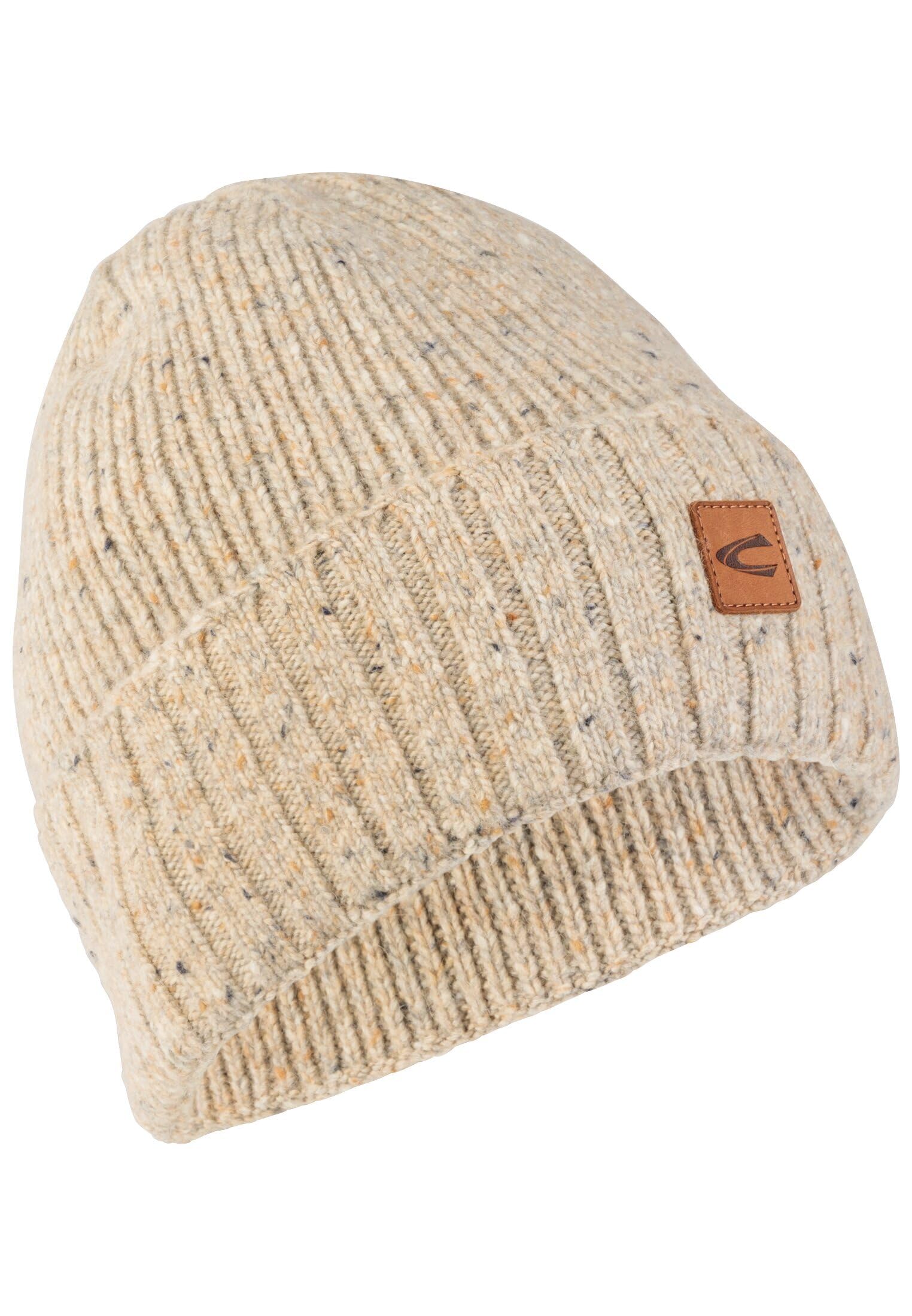 Bonnet homme camel active bonnet d'hiver chaud en maille tricot - 5