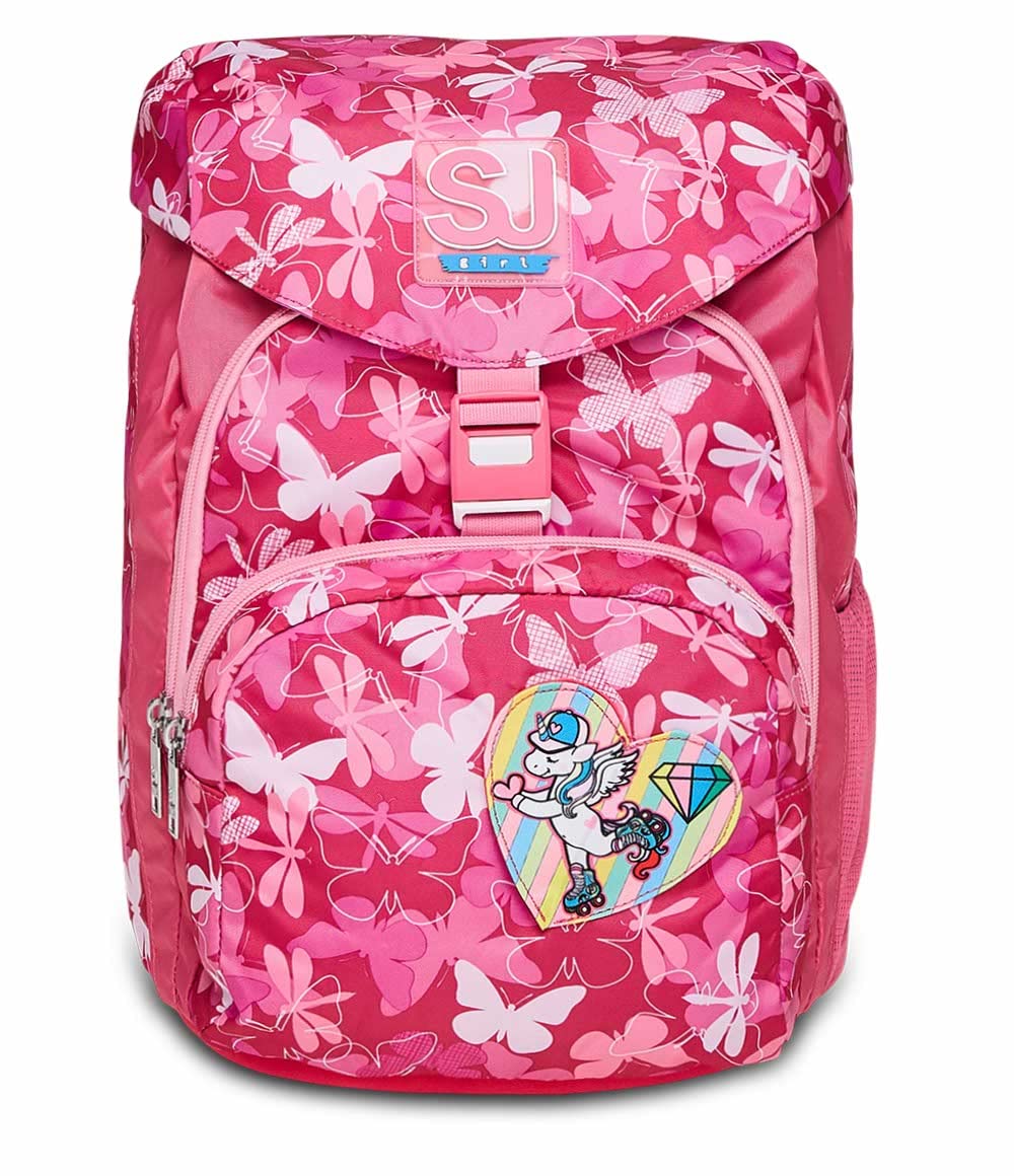 SJ GANG STYLE JAM GANG Zaino Micro Light, Monoscomparto, Flip System, Cinghia regolabile, Per bambini, Scuola elementare, Tempo libero