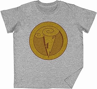Hercule Symbole De Le Dieux Foudre Gris Garçons Enfant Filles T-Shirt Unisexe Taille XS Grey Kid's Boys Girls Tee Size XS