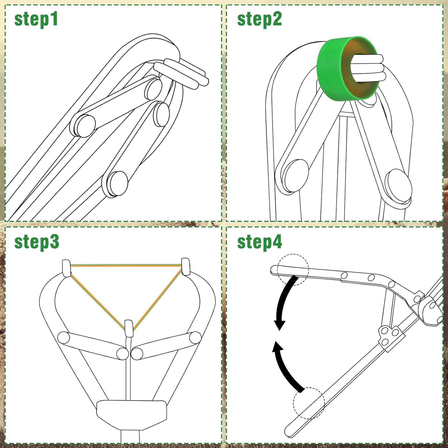 Chunful 50 Pcs Bull Tri Rings Bands Cattle Sheep Goat Large Livestock Tool for Ranch Field Use Heavy Duty Animal Management Used with Extra Large Expander Pliers