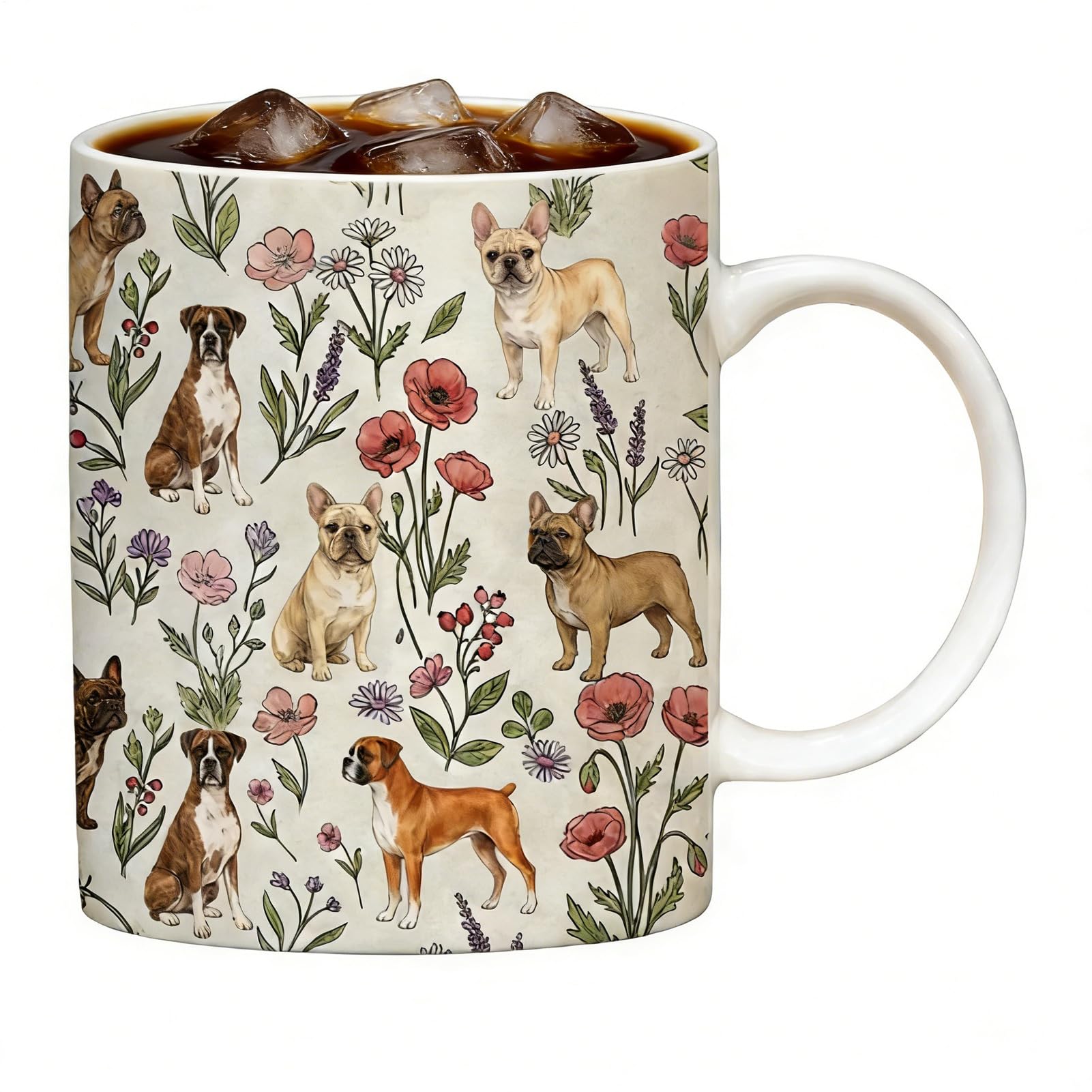 Taza de cerámica bulldog el regalo ideal para madre y padre