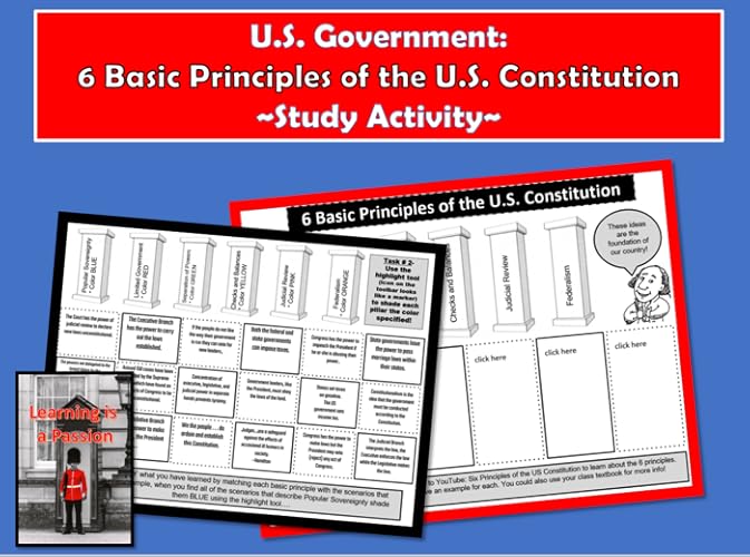 U.S. Government | 6 Basic Principles of the Constitution ...