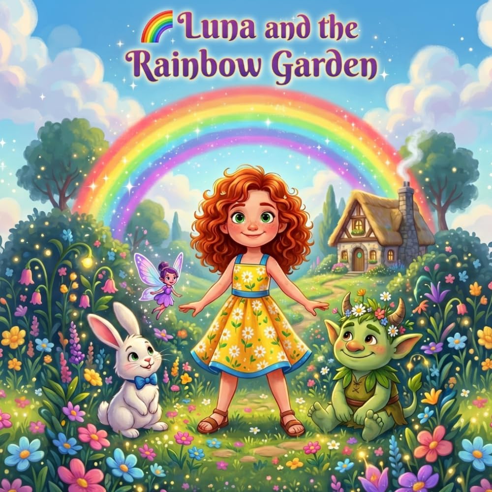 Luna and the Rainbow Garden: A Magical Adventure Story for Children