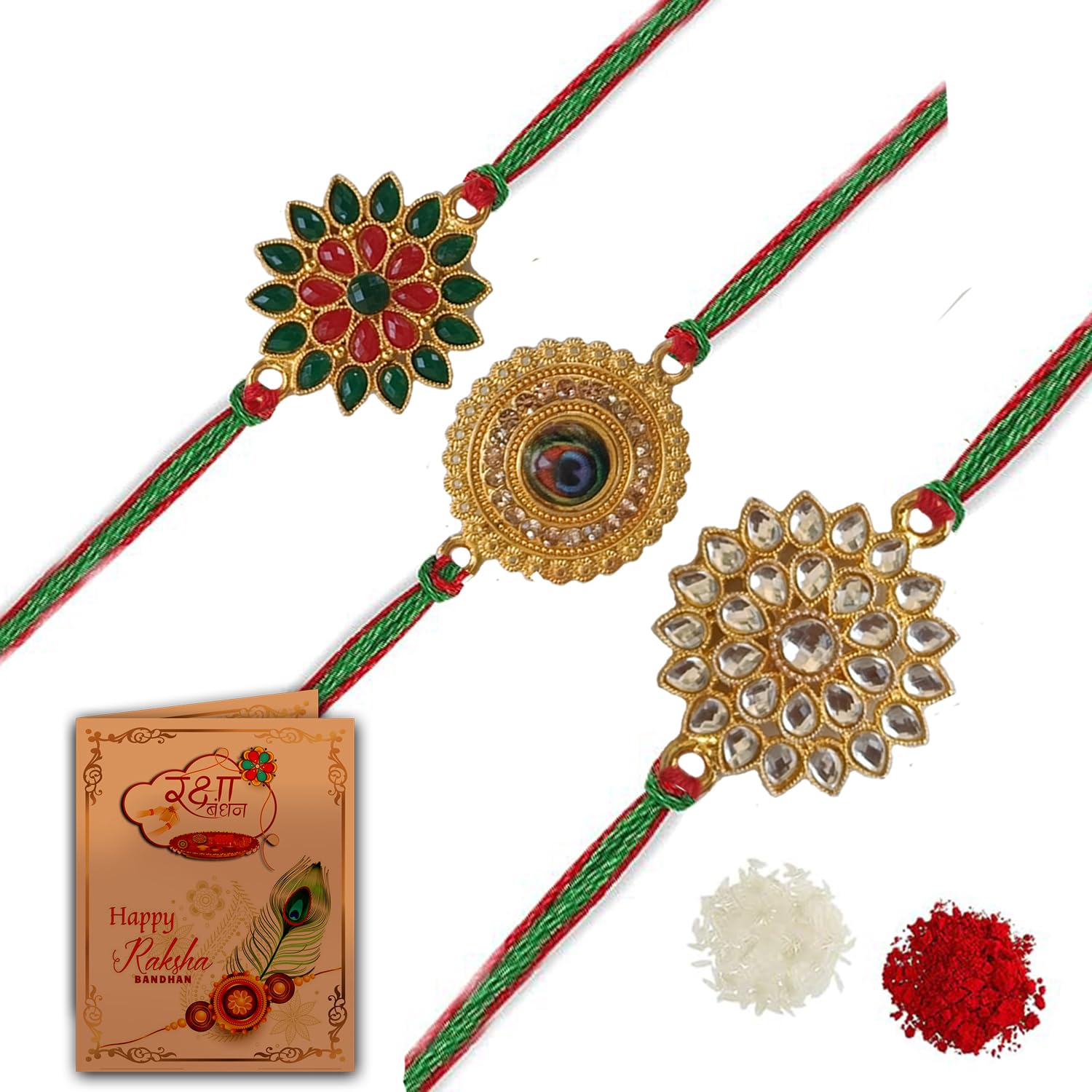 See full amazon price history chart for AWANI TRENDS Rakhi For Men Kundan Rakhi Combo & Gold Plated Rakhi for Brother, Roli Chawal & Greeting Card | Rakhi for Bhaiya | Rakhi for Bro| Kundan Rakhi | Rakhi Combo-Set of 3 AWANI TRENDS Rakhi For Men Kundan Rakhi Combo & Gold Plated Rakhi for Brother, Roli Chawal & Greeting Card | Rakhi for Bhaiya | Rakhi for Bro| Kundan Rakhi | Rakhi Combo-Set of 3 (B0D76QNPMM) Amazon Price History, Amazon Price Tracker