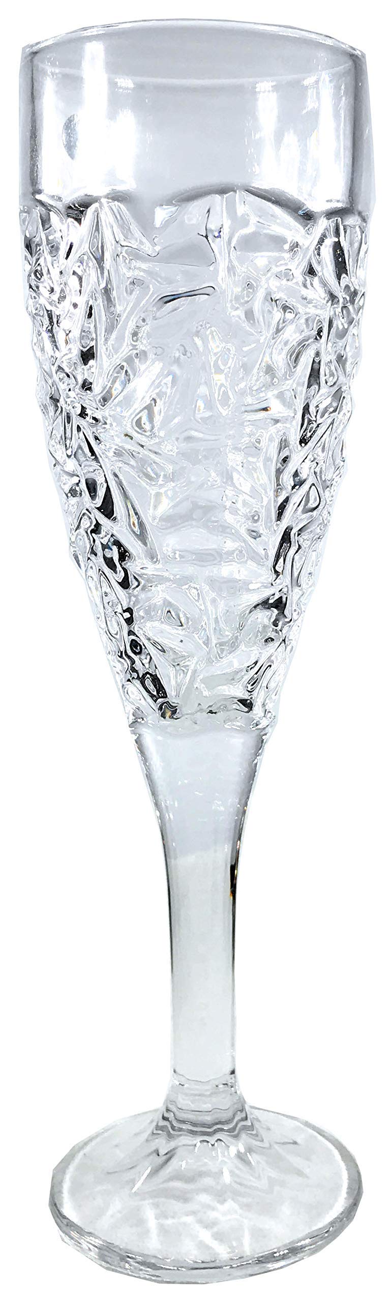 Amlong Crystal - Flute da champagne senza piombo Engraved 6 pc Trasparente