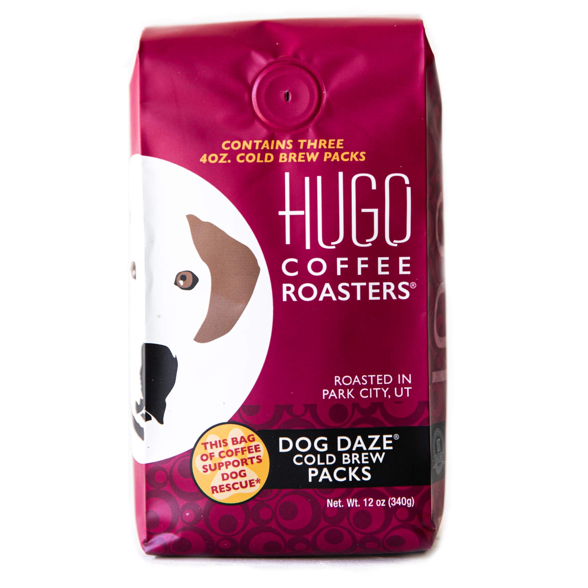 Hugo Coffee Roasters with Chocolate, Ground Notes Spice Cold Supports