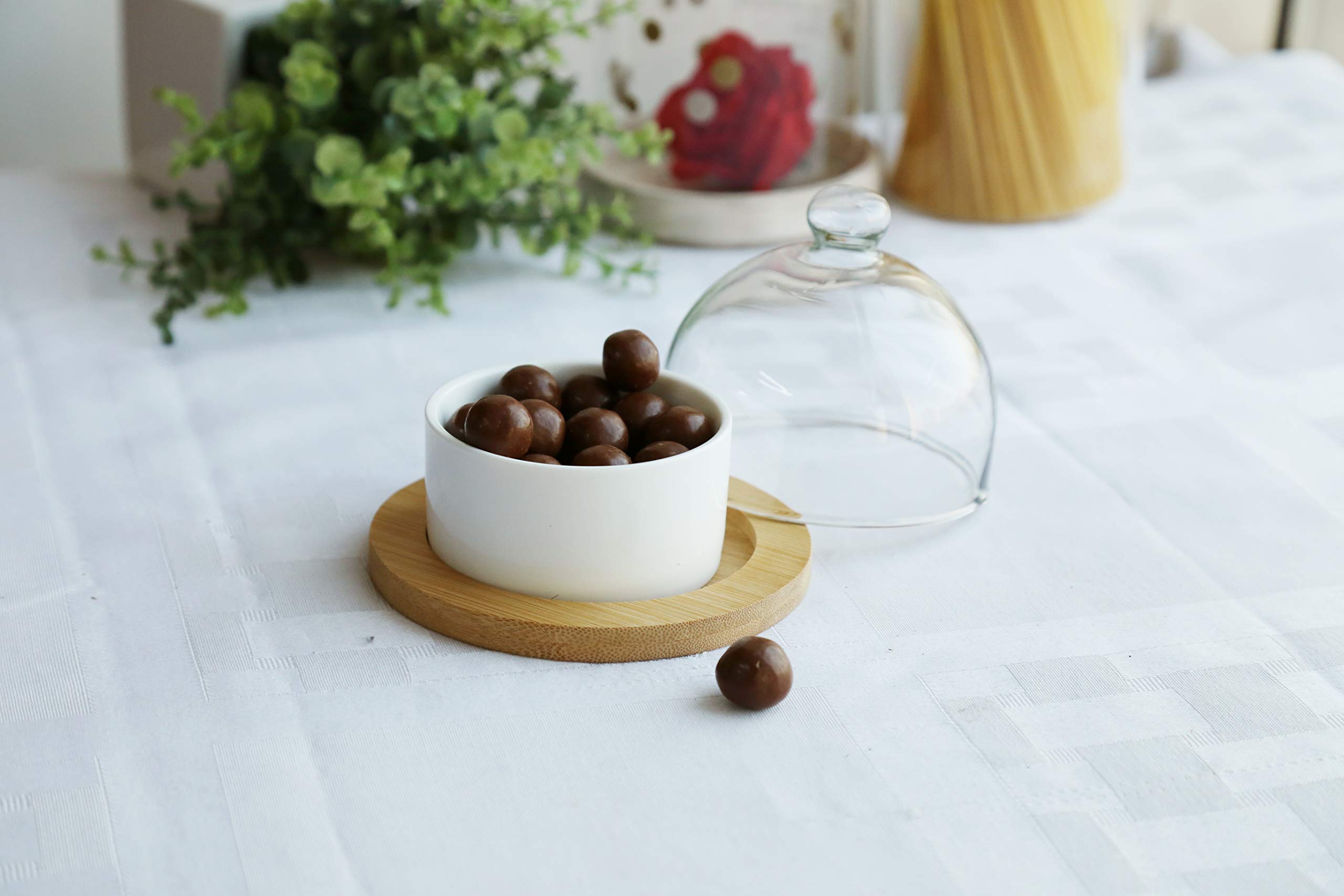 Cuisine Art 3 Pcs Dessert Set, Serving Partyware Set In Color Box