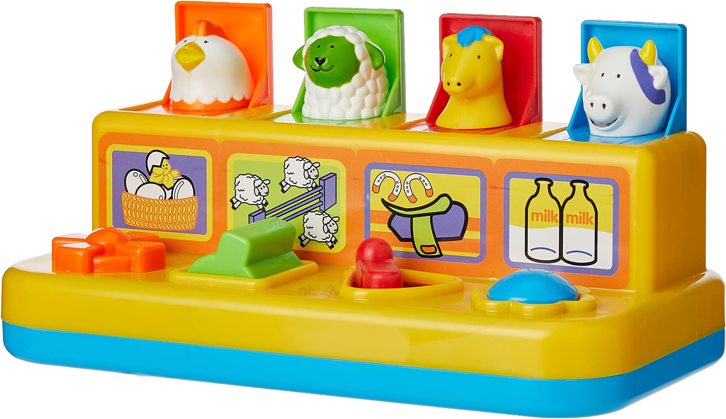 Fun Time Pop Up Farmyard Friends, yellow