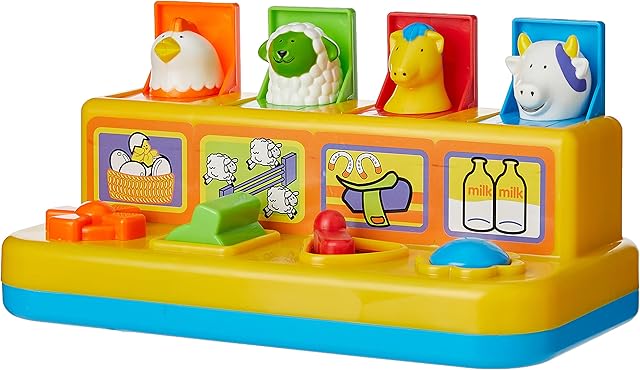 Fun Time Pop Up Farmyard Friends, yellow