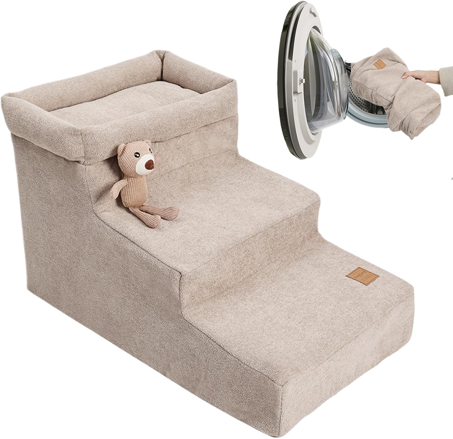 Cat Ladder Steps - Dog Vehicle Climbing Gear, Anti Slip Access Tool with Charm, High Bed Piece with Flair, Office Utility Supply, Pet Aid for Recovery, Parents, Car