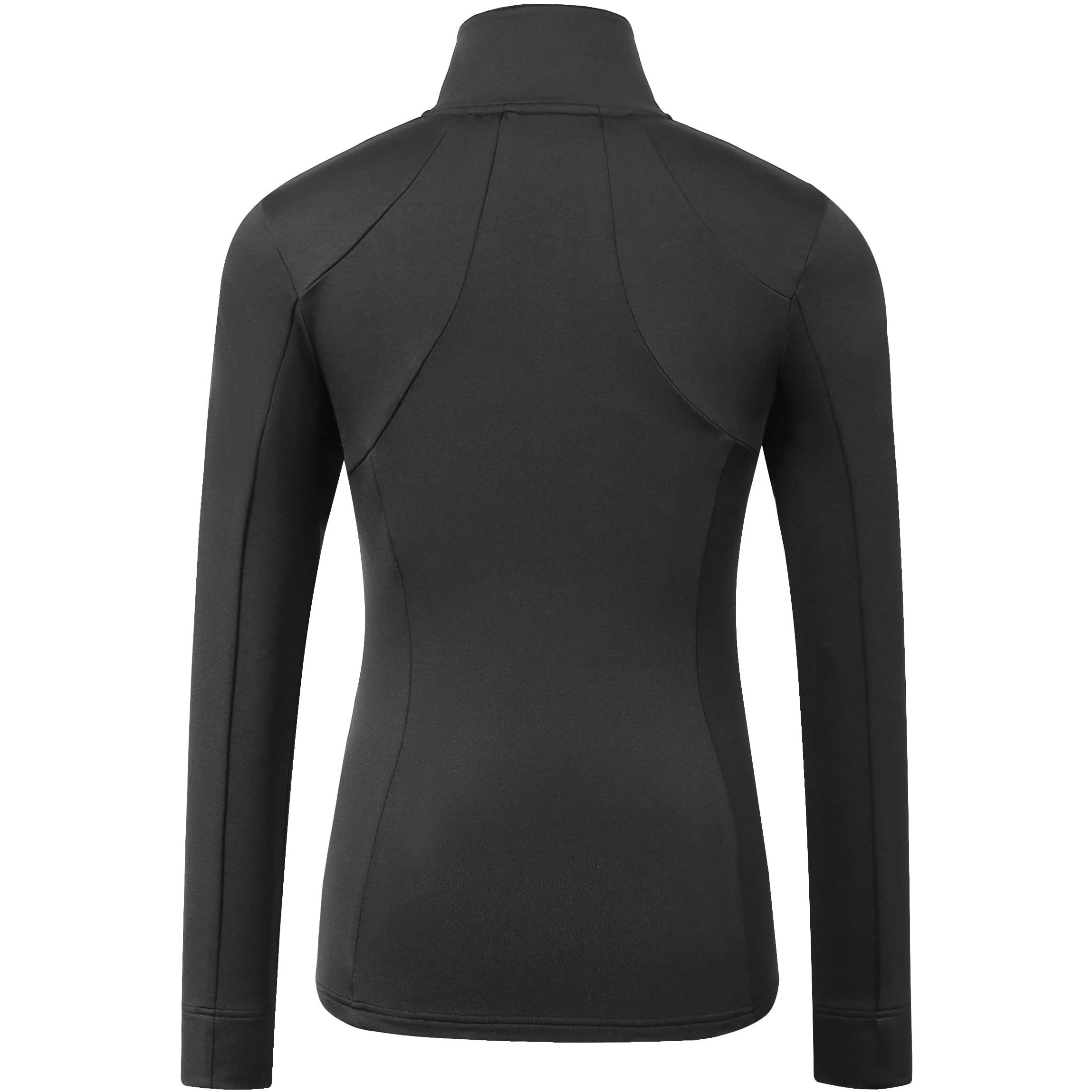 Covalliero - Damen Funktionsshirt Active – Sport Longsleeve – Sportshirt f. Reiten, Training & Freizeit – atmungsaktiv, leicht & sportlicher Stehkragen – Reitshirt in vielen Farben & Größen