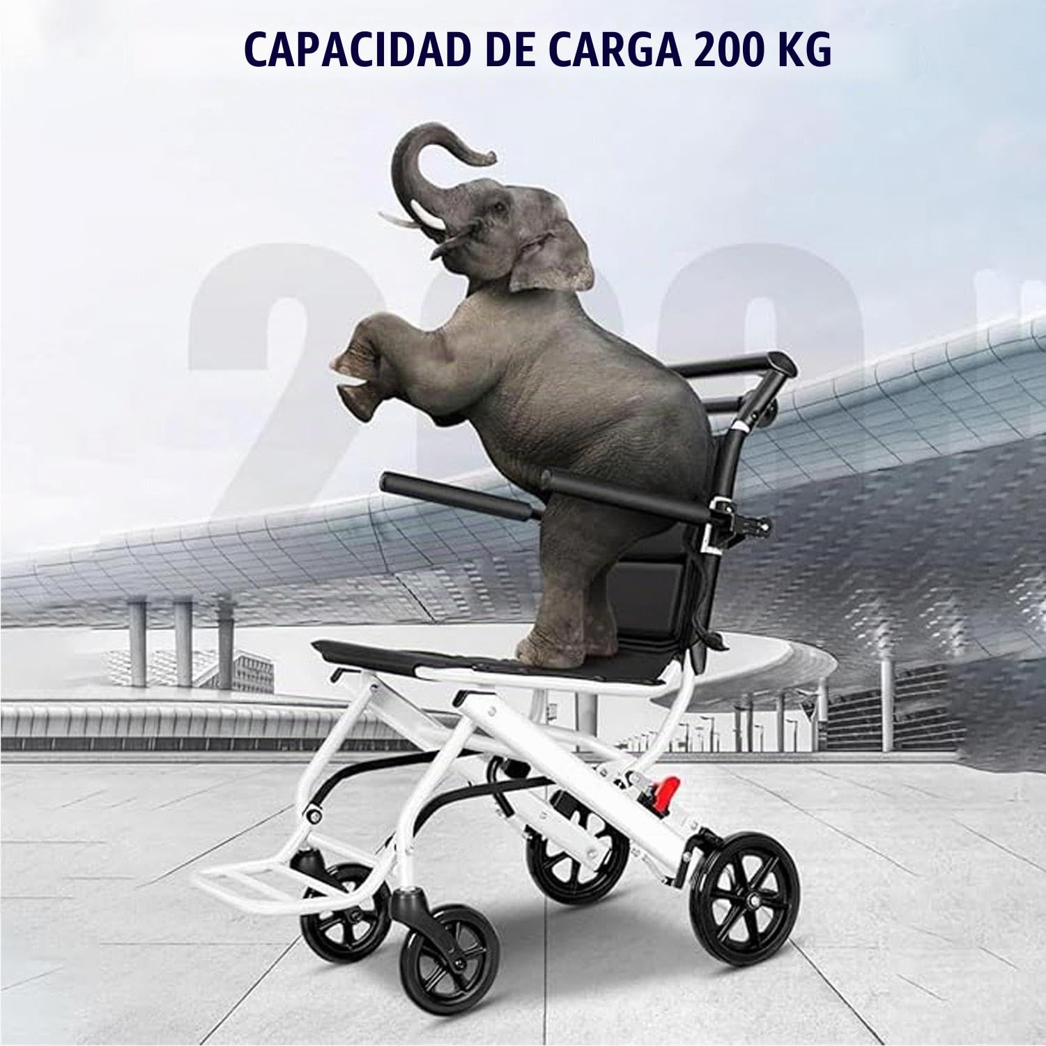 Silla de ruedas plegable ligera, solo 6.2kg, Silla de ruedas portátil de tránsito con correa de seguridad ajustable, Sillas de ruedas ligeras para adultos niños,A