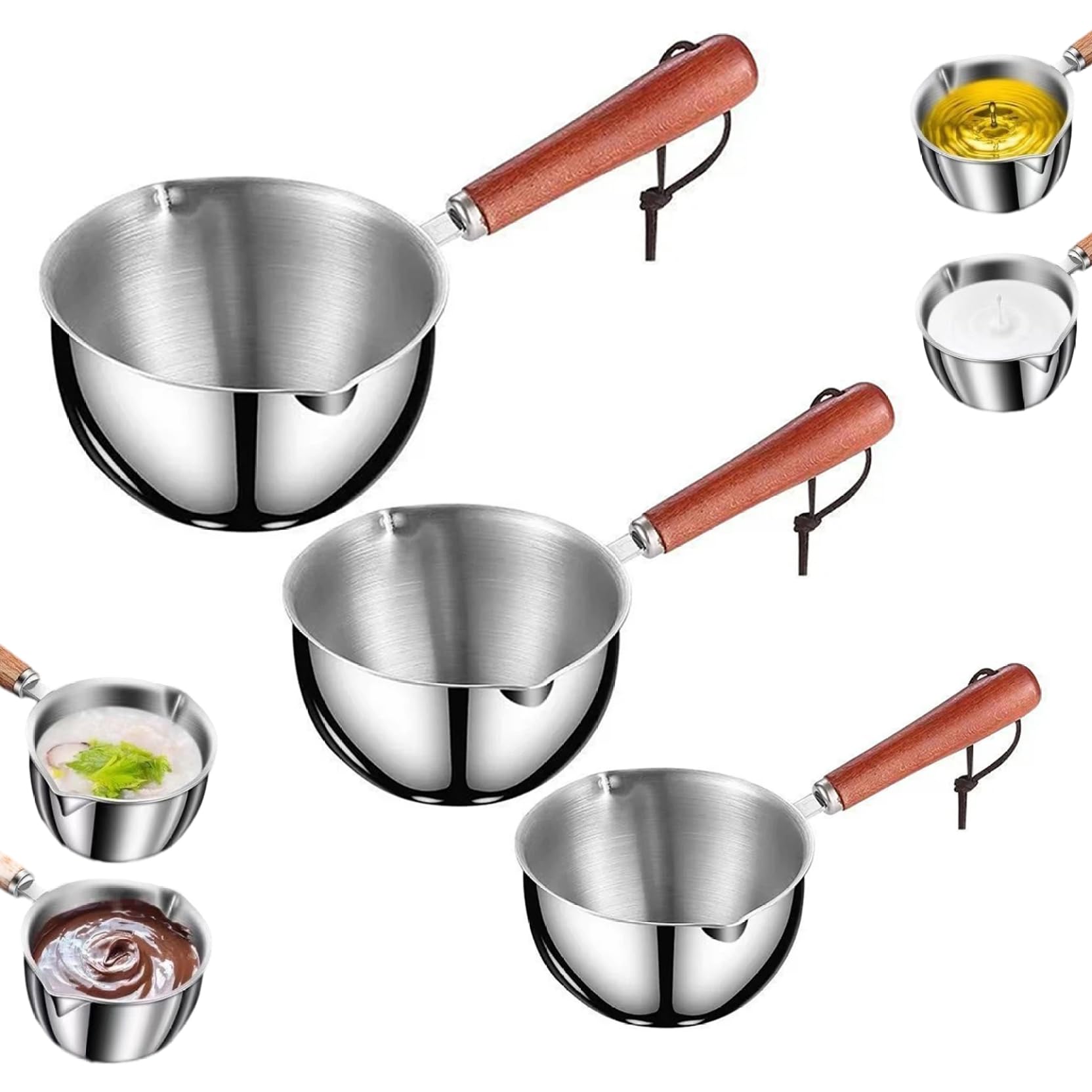 Casserole pour sauce et huile chaude idéale pour vos repas en famille