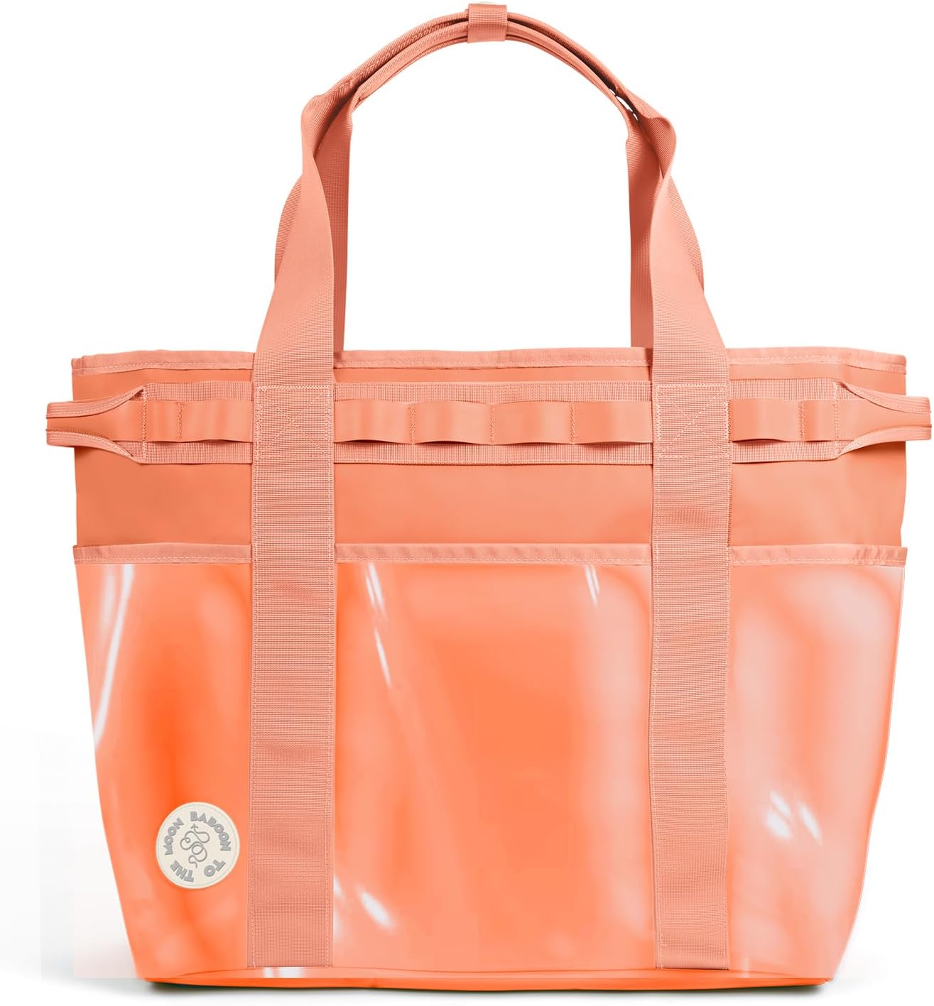 Baboon to the Moon Go-Tote Mega 40L Large Tote Bag for Women, Water-Repellent Travel, Work, Gym, Beach Nurse Tote with Zipper