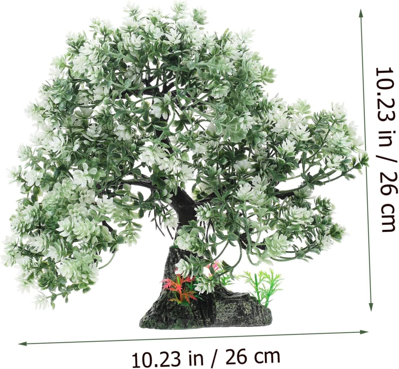 Aquarium Bonsai mosboom drijfhout met steen en losse opbind Aquarium Bonsai mosboom drijfhout met steen en losse opbind