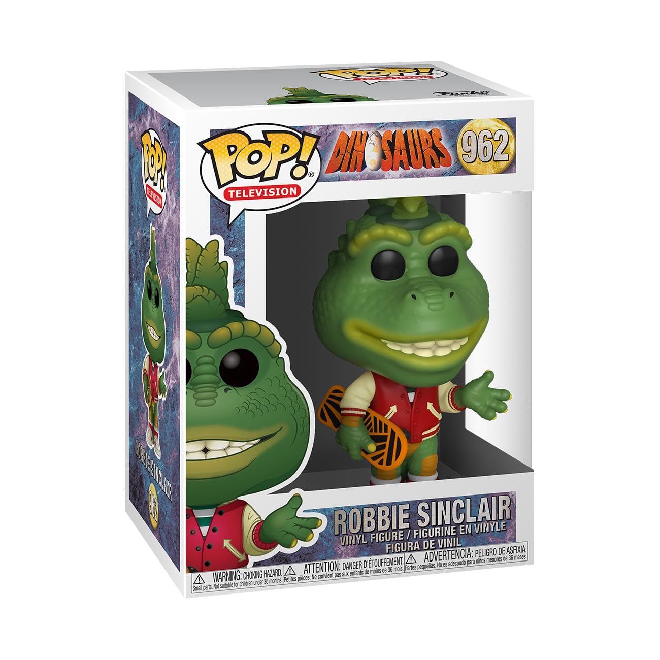 Funko Pop TV Dinosaurs Robbie Sinclair 47009 figura coleccionable que completa colecciones retro