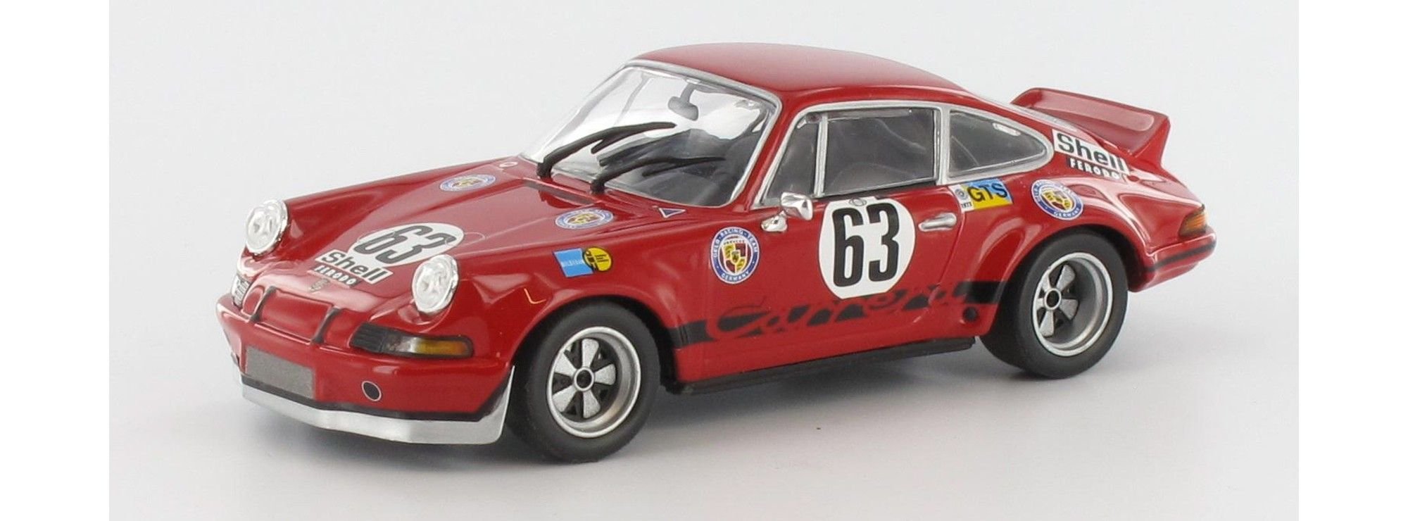 Minichamps 430736963 - Modellino Porsche 911 Carrera RSR 28 24H Le Mans 1973 Loos 1/43