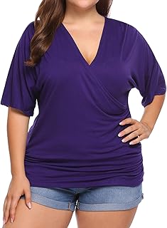 Plum plus size tops Clearance