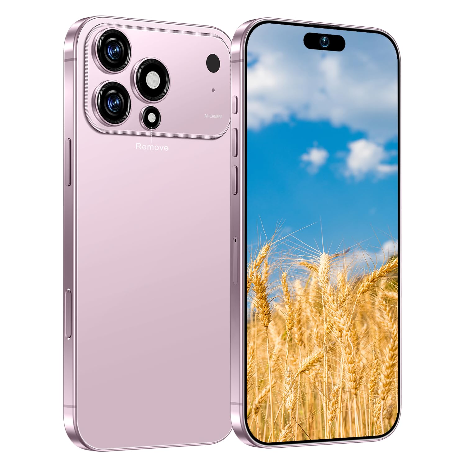 Huness 17 PM Smartphone in Pink