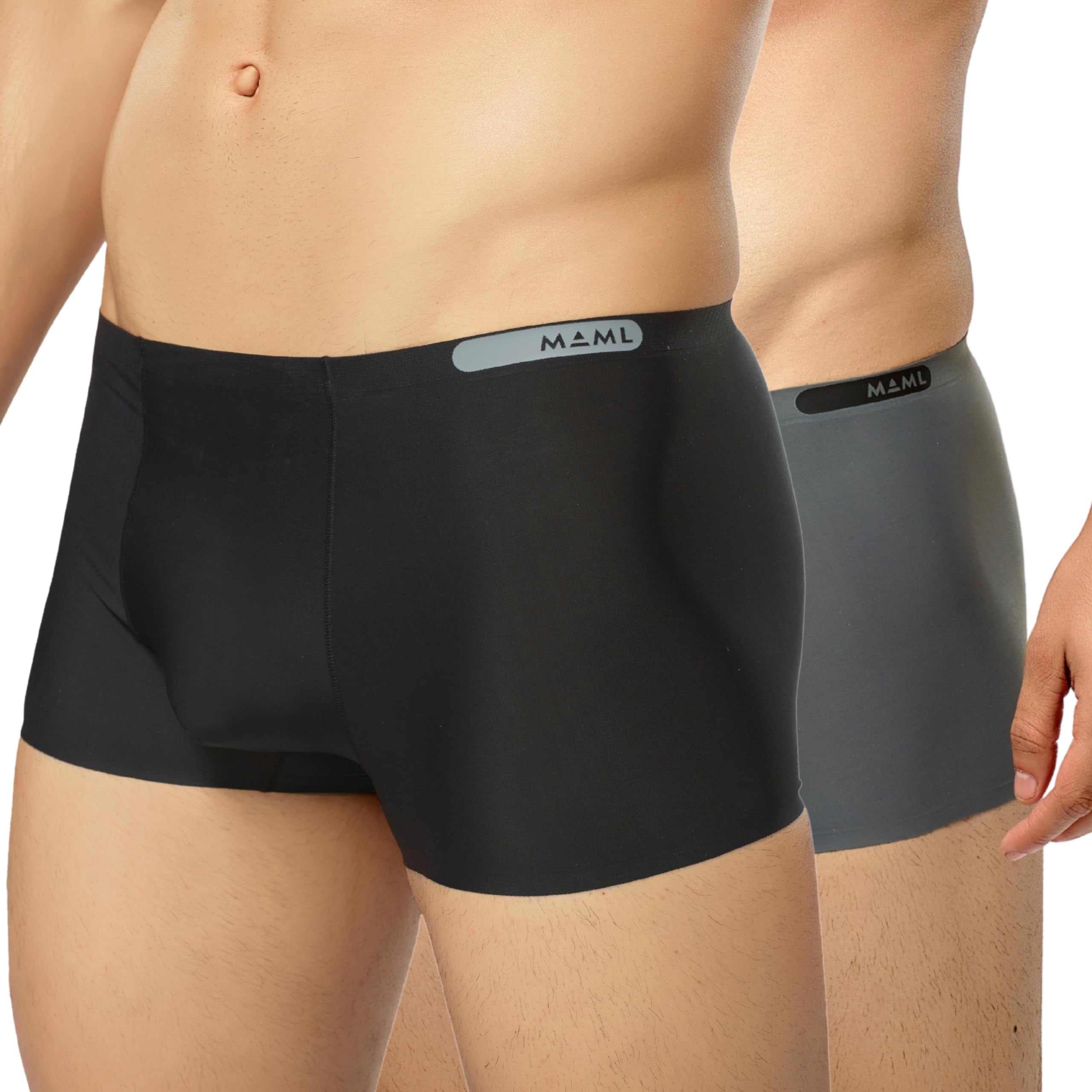 MAMLMen’s Ultra-Soft, Breathable & Lightweight Boxer Briefs – Perfect for Everyday Comfort & Travel